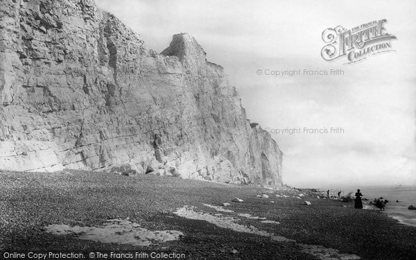Photo of Seaford, Cliffs 1890