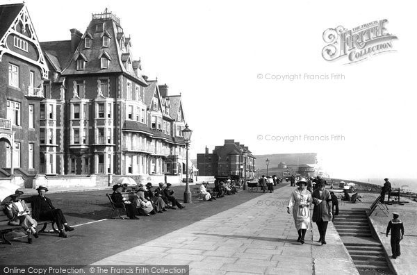 Photo of Seaford, Esplanade Looking East 1921
