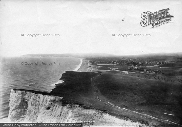 Photo of Seaford, General View From Golf Links 1891