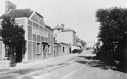 High Street And Old Tree Hotel 1890, Seaford