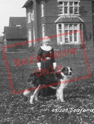Nurse At Men's Surrey Convalescent Home 1900, Seaford