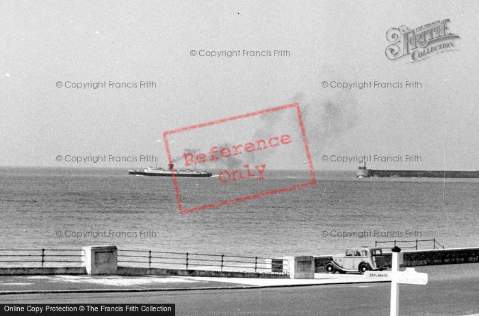 Photo of Seaford, Ship And The Pier c.1950