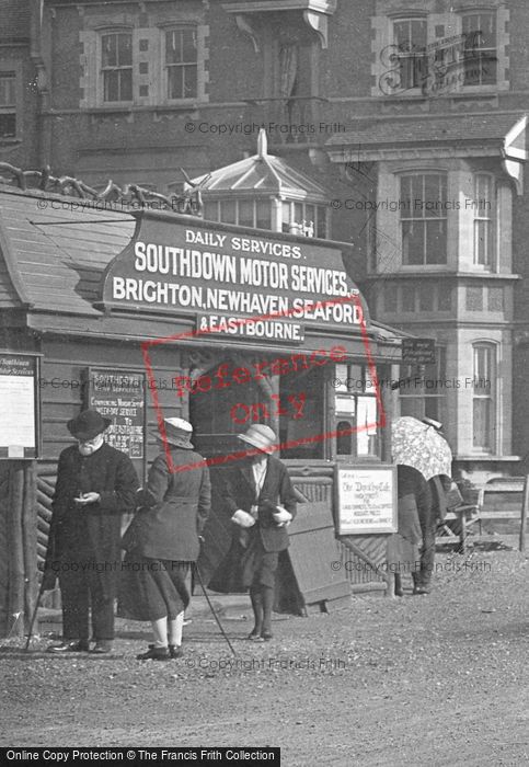 Photo of Seaford, Southdown Motor Services Kiosk 1921