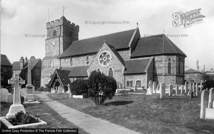 Photo of Seaford, St Leonard's Church 1921