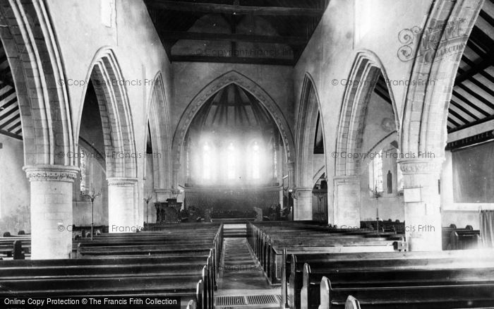 Photo of Seaford, St Leonard's Church Interior 1890