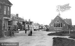 Steyne Road And Crossway Church 1906, Seaford