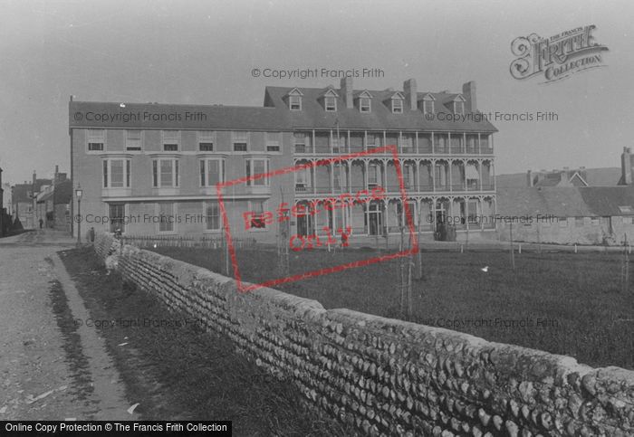 Photo of Seaford, The Bay Hotel 1891