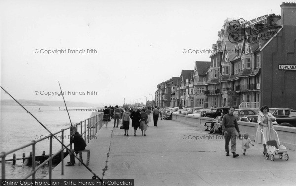 Photo of Seaford, The Promenade c.1965