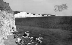 The Seven Sisters c.1950, Seaford