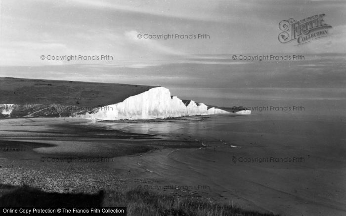 Photo of Seaford, The Seven Sisters c.1965