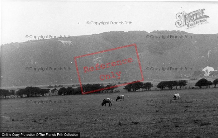 Photo of Seaford, The White Horse, Hindover Hill c.1950