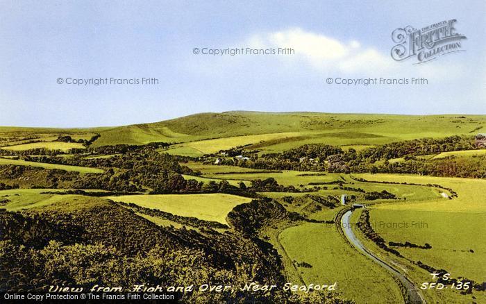 Photo of Seaford, View From High And Over c.1965