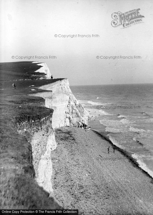 Photo of Seaford, View From Seaford Head c.1960