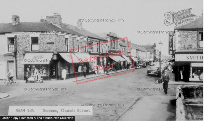 Photo of Seaham, Church Street c.1960