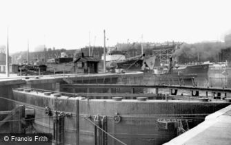 Seaham, Dock Gates c1960