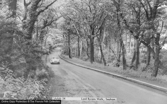 Photo of Seaham, Lord Byron's Walk c.1965