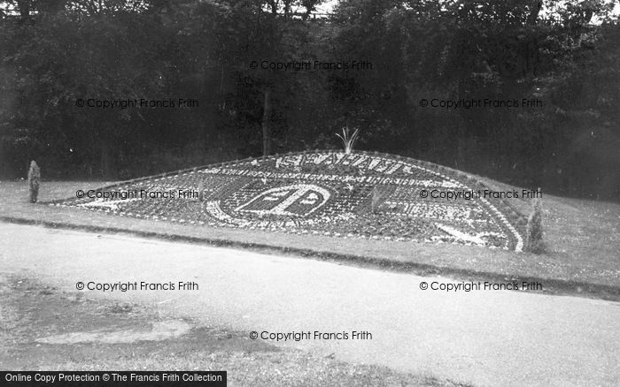 Photo of Seaham, St Barnardos Commemorative Flower Display c.1965