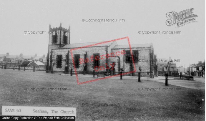 Photo of Seaham, St John's Church c.1965