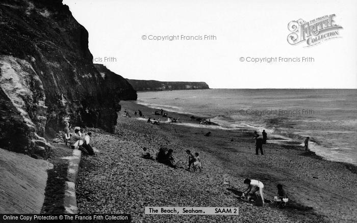 Photo of Seaham, The Beach c.1955