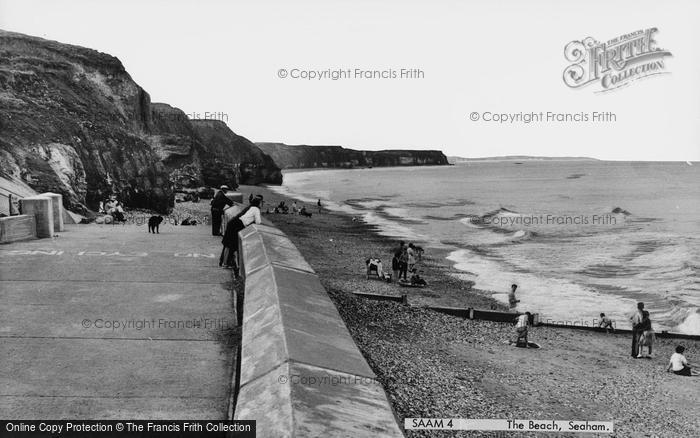 Photo of Seaham, The Beach c.1955
