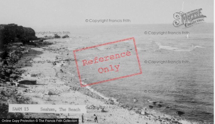 Photo of Seaham, The Beach c.1960