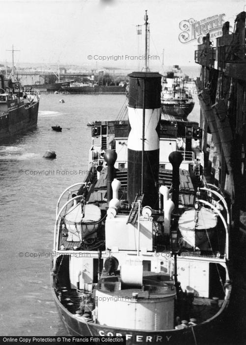Photo of Seaham, The Harbour c.1955