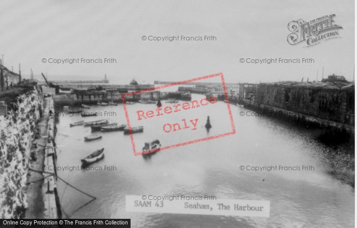 Photo of Seaham, The Harbour c.1965