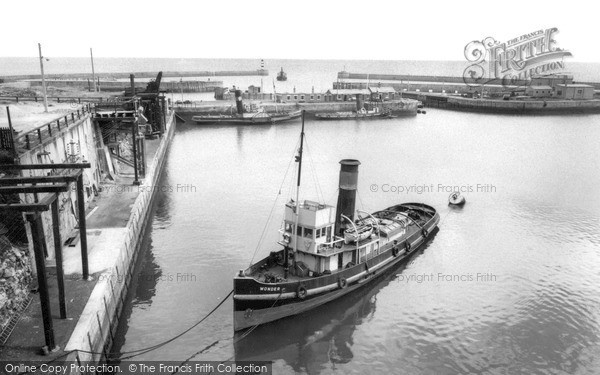 Photo of Seaham, The Harbour c.1965
