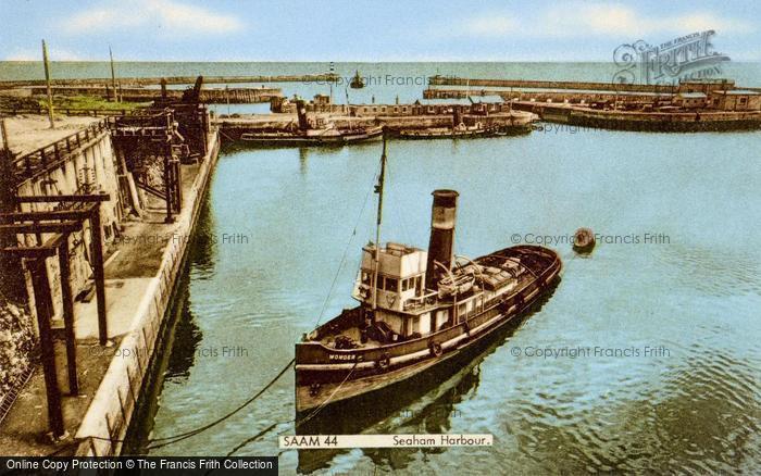 Photo of Seaham, The Harbour c.1965