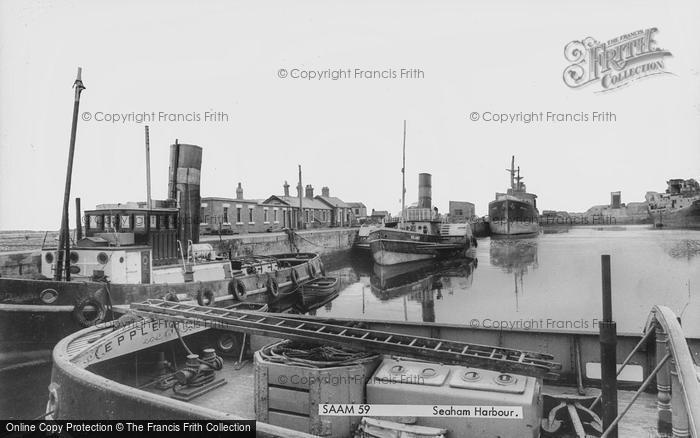 Photo of Seaham, The Harbour c.1965