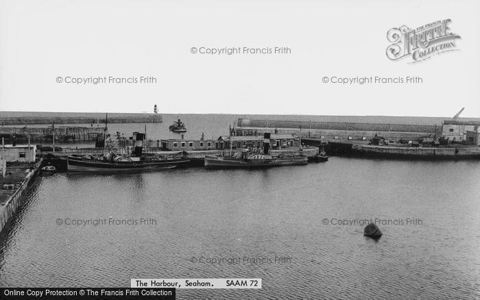 Photo of Seaham, The Harbour c.1965