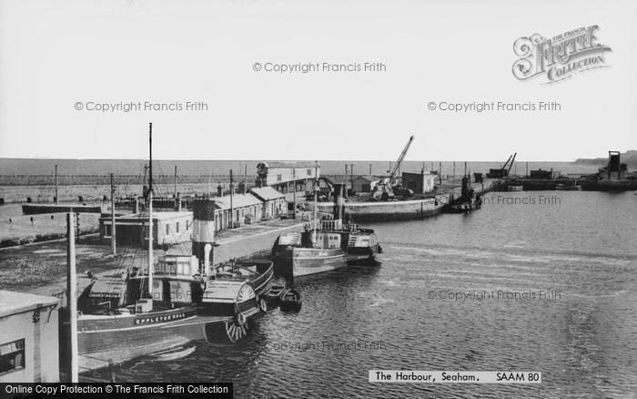 Photo of Seaham, The Harbour c.1965