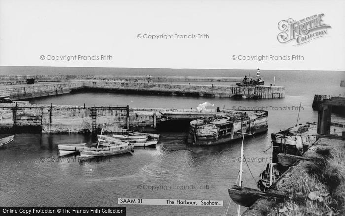 Photo of Seaham, The Harbour c.1965