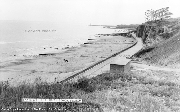 Photo of Seaham, The North Beach c.1965