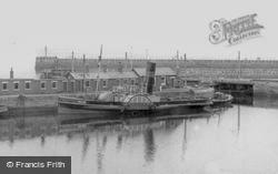 The 'reliant' Paddle Steamer c.1955, Seaham