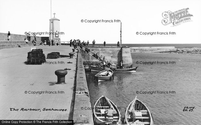 Photo of Seahouses, Harbour c.1955