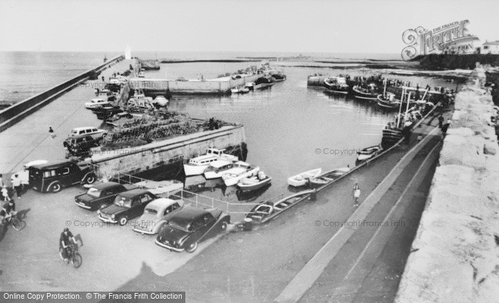 Photo of Seahouses, Harbour From The Wharf c.1965