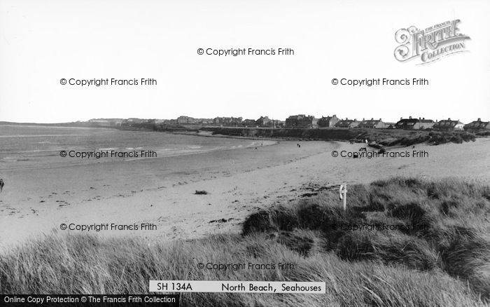 Photo of Seahouses, North Beach c.1965