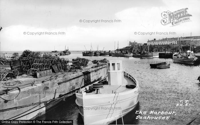 Photo of Seahouses, The Harbour c.1955