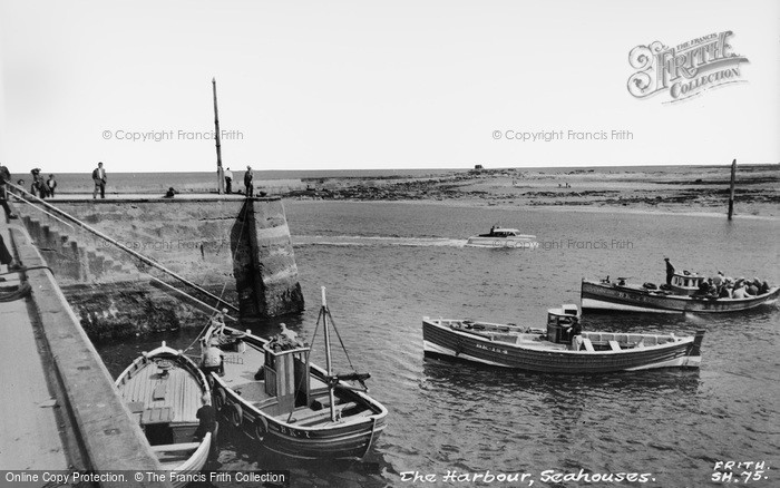 Photo of Seahouses, The Harbour c.1955