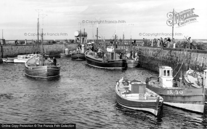 Photo of Seahouses, The Harbour c.1965