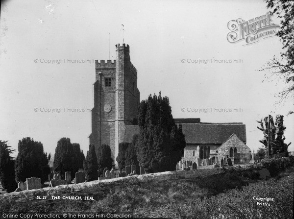Photo of Seal, Church Of St Peter And St Paul c.1955