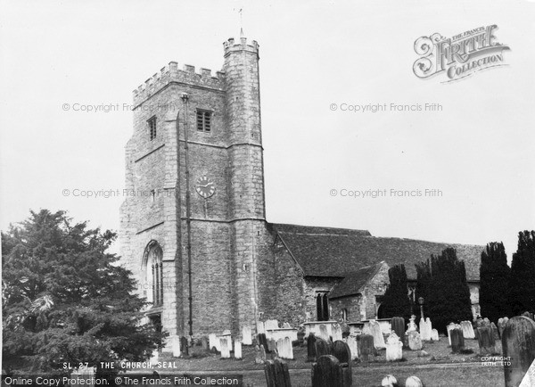 Photo of Seal, Church Of St Peter And St Paul c.1965