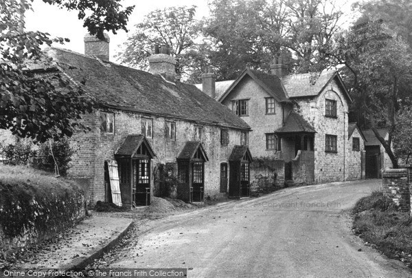 Photo of Seale, Old Cottages c.1960