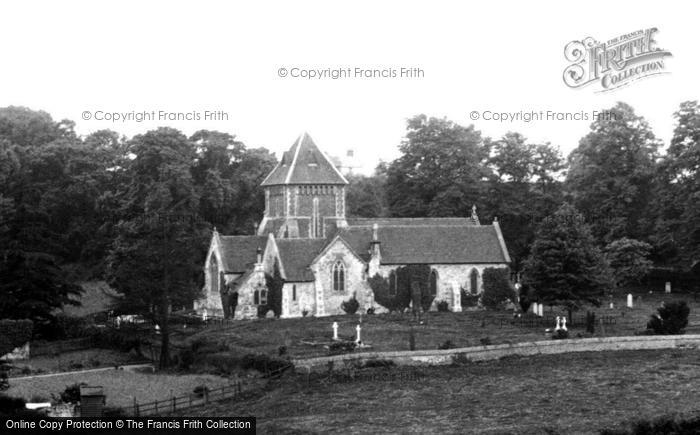 Photo of Seale, St Laurence's Church 1906