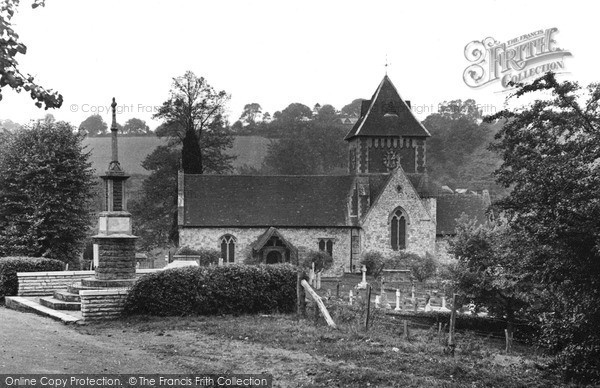 Photo of Seale, St Lawrence's Church c.1955