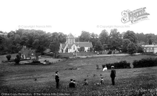 Photo of Seale, Village From Hogs Back 1906