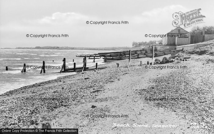 Photo of Seasalter, Beach Scene c.1955