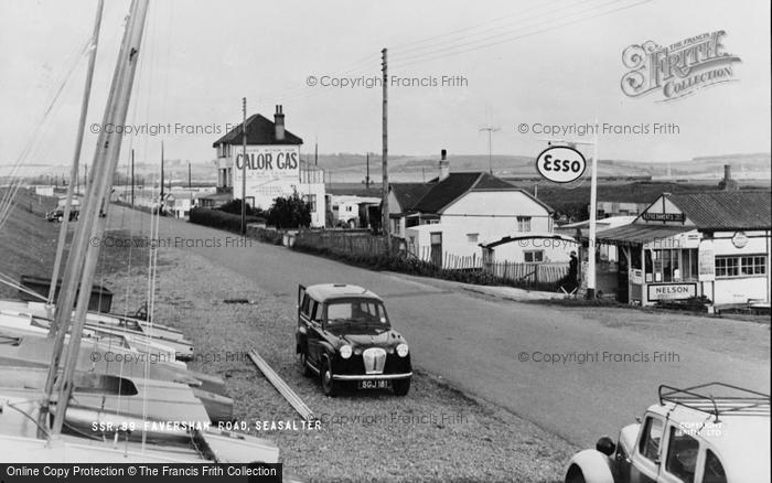 Photo of Seasalter, Faversham Road c.1955