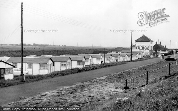 Photo of Seasalter, the Chalets c1955